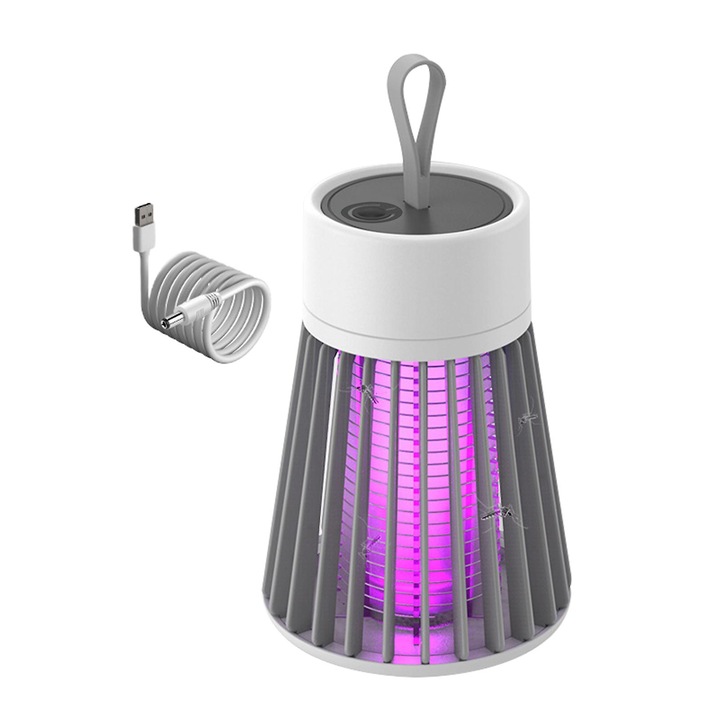 Електрическа лампа против комари, комплект, 62x90x162mm, без миризми, за летящи насекоми