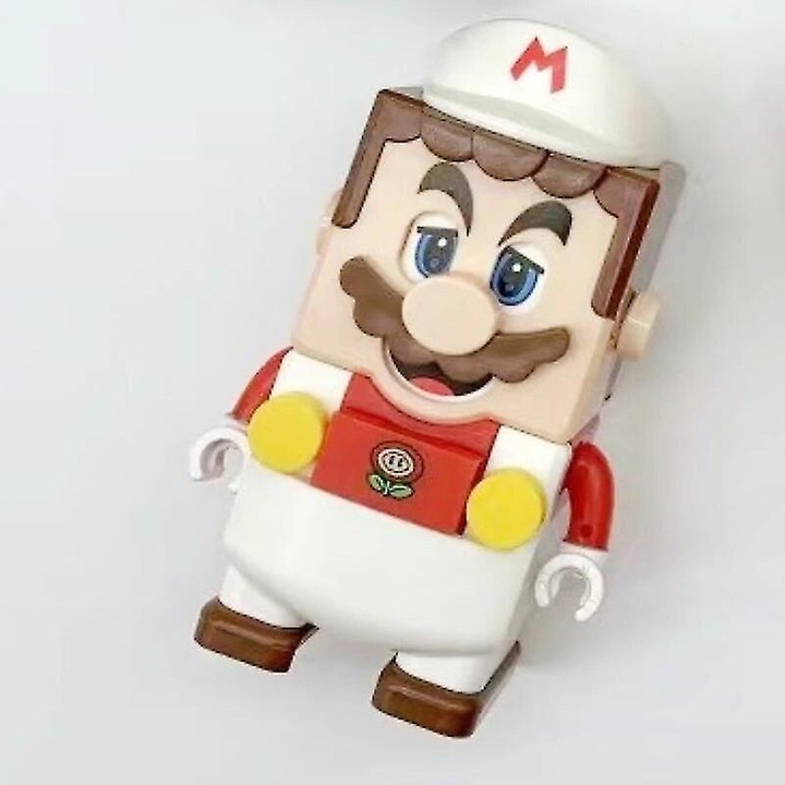 Super Mario Bros építőkocka készlet, 14 év felett, műanyag, többszínű