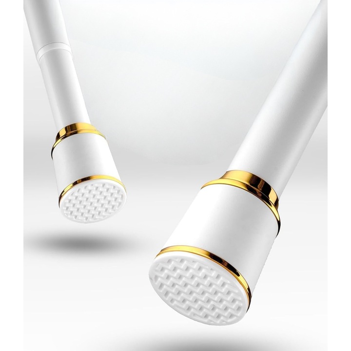 Bara telescopica pentru perdea, 87-120 cm, O32 mm, alb