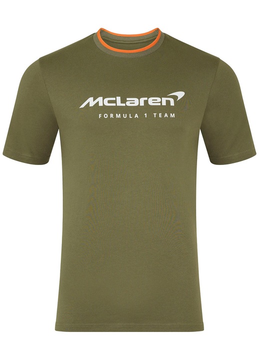 Tricou McLaren F1 Core Essentials Logo 2025, Bumbac, Verde, Verde