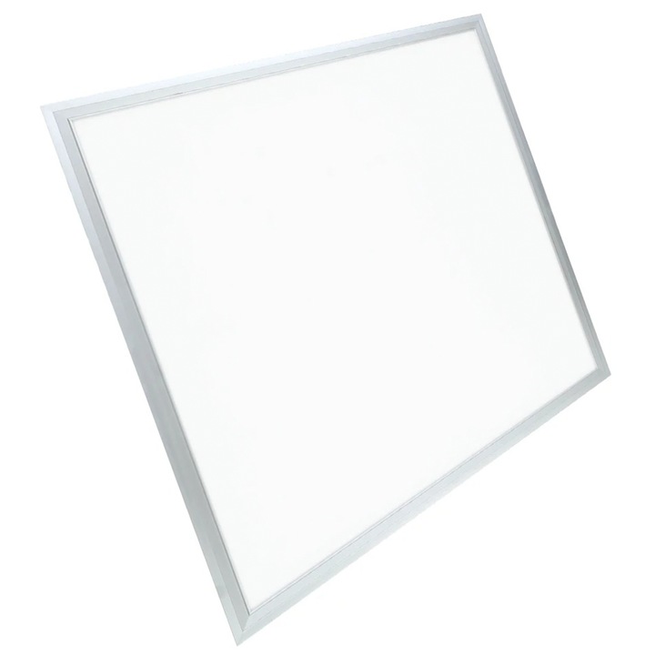 Panou LED patrat incastrat Klaus KE35502, 48W, 4320lm, 4500K, 60x60cm, IP20, AC 85-265V, Aluminiu