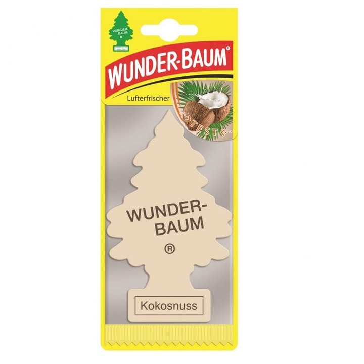 Odorizant auto Kokosnuss WUNDER-BAUM