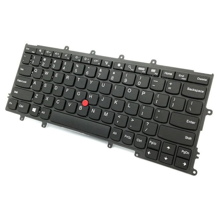 Клавиатура QWERTY US Ultra Parts за лаптопи Lenovo ThinkPad X230S X240 X240S X250 X260 X270, черна, нова