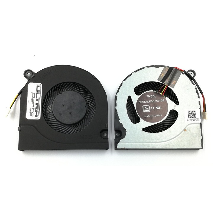 Ultra Parts PC ventilátor Acer Predator Helios 300 PH317-52, Nitro 5 AN515-31 laptopokhoz, 4 tűs, 5V