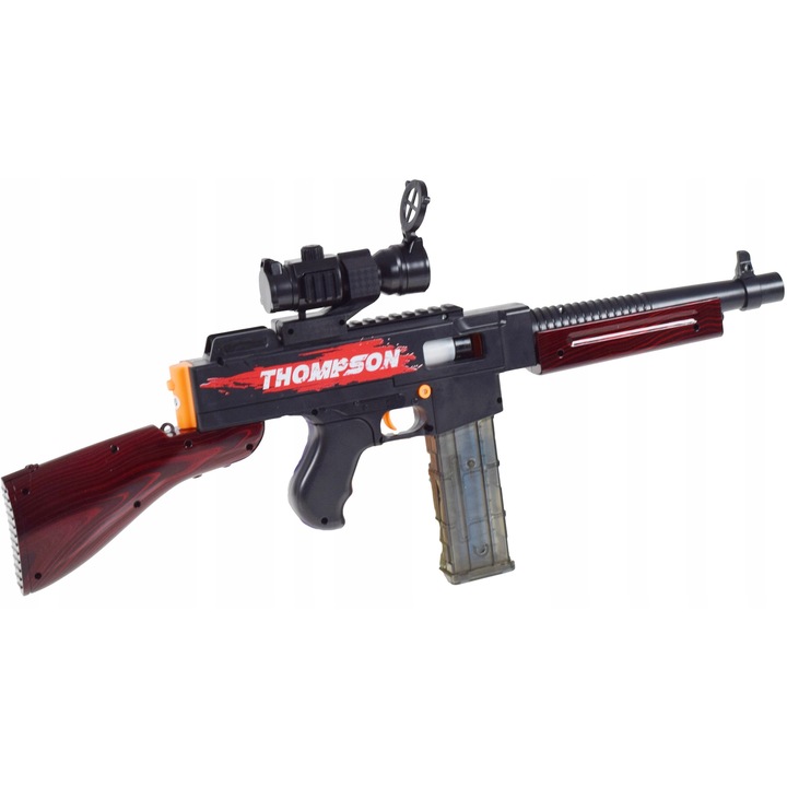 PUSCA 2 IN 1 AUTOMATA + MANUALA PENTRU DARTURI DIN SPUMA IN SIGURANTA, SET MARE