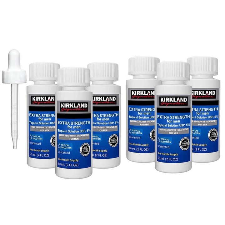 Ser tratament anti-cadere par, Perrigo, 6 bucati, 60ml, cu pipeta