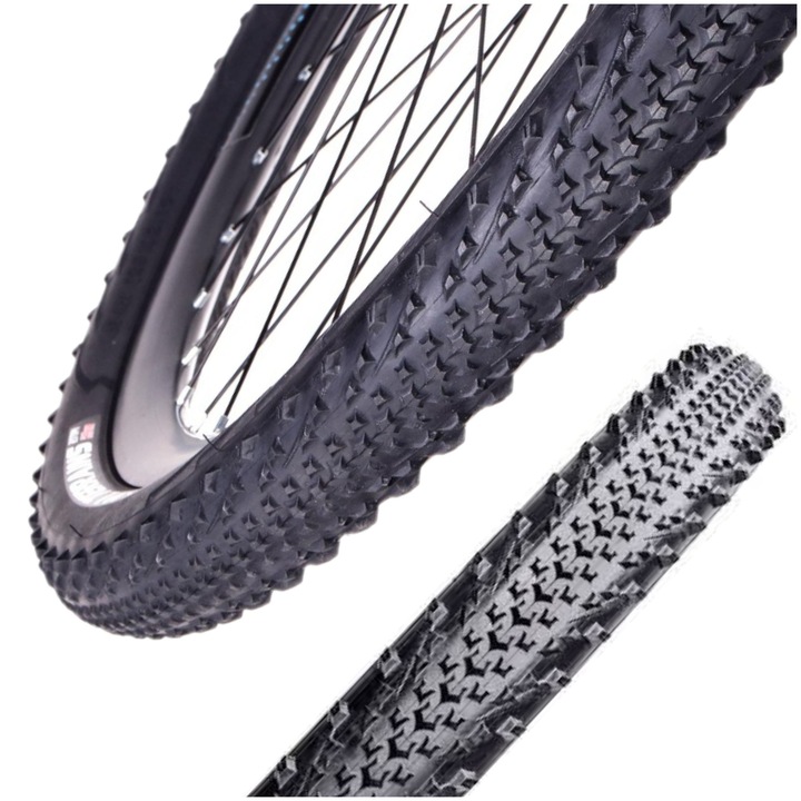 Cauciuc bicicleta CST C-1918 All Terrains 29x2.10, negru, tip drut