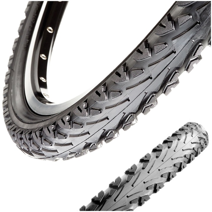 CST Control Terra 26x1.90 kerékpár gumi, fekete, MTB/Városi típus, defektgátló szett