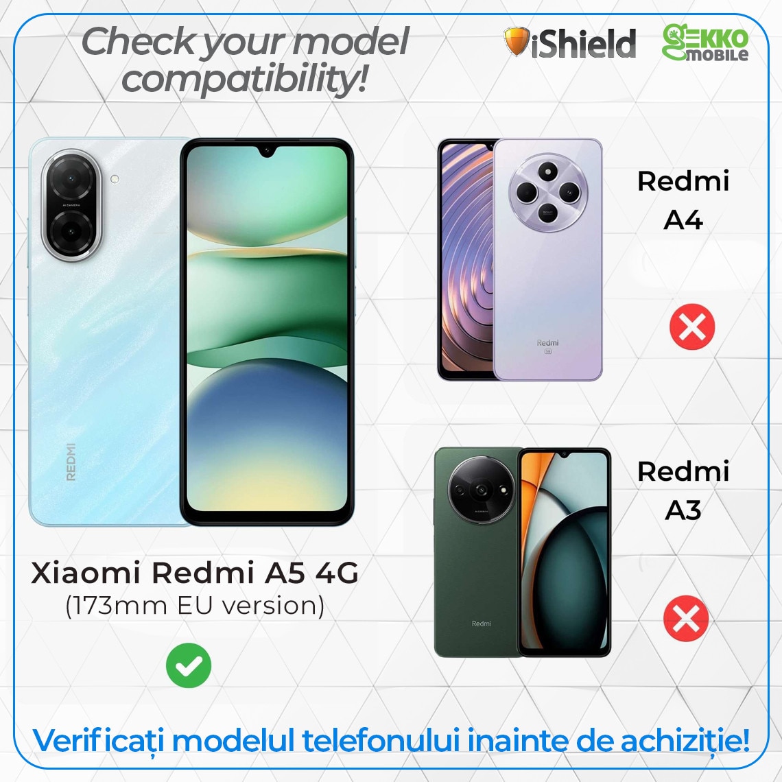 Husa pentru Xiaomi Redmi A5 4G, tip Carte cu buzunar interior, inchidere magnetica, functie Stand, FlipBook, Piele-Eco, Bluemarin