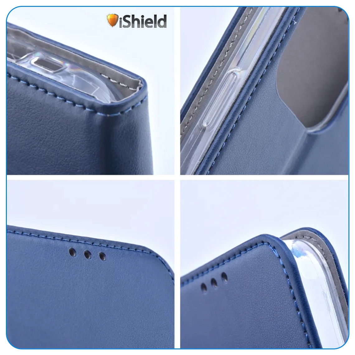 Husa pentru Xiaomi Redmi A5 4G, tip Carte cu buzunar interior, inchidere magnetica, functie Stand, FlipBook, Piele-Eco, Bluemarin