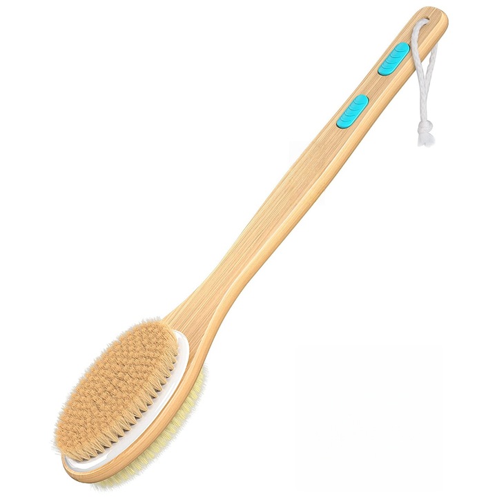 Perie de Dus Dublu Fatetată, Firii Moale și Rigizi, 43,2cm