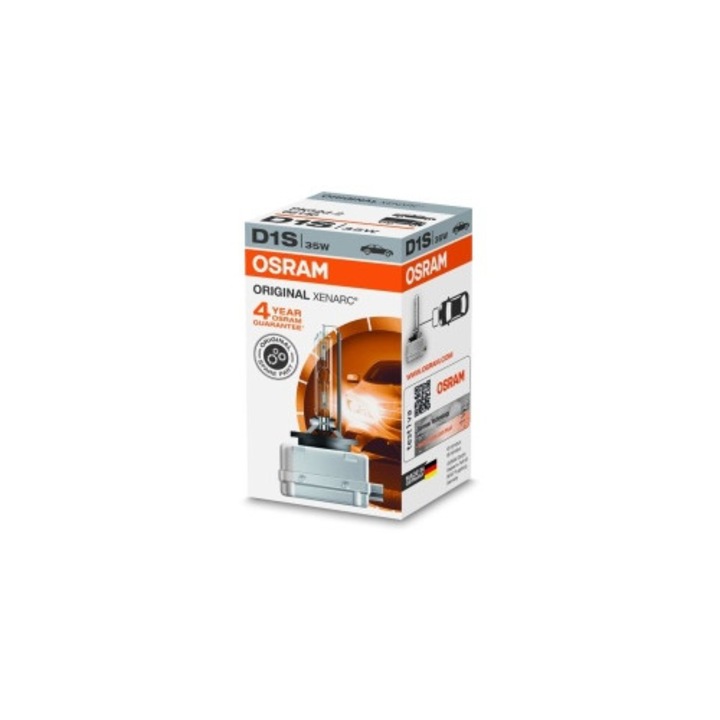 Osram eredeti Xenarc 4300K D1S 35W xenon izzó, kompatibilis a Seat Altea / XL 2004-2015 modelljeivel