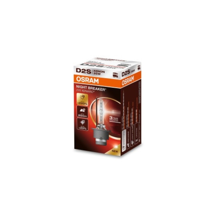 Bec Xenon Osram Night Breaker 220% 4500K D2S