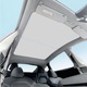 Parasolar pliabil Whimlets pentru Tesla Model Y, set 2 bucăți, protecție UV și termică, material reflectorizant, ușor de instalat