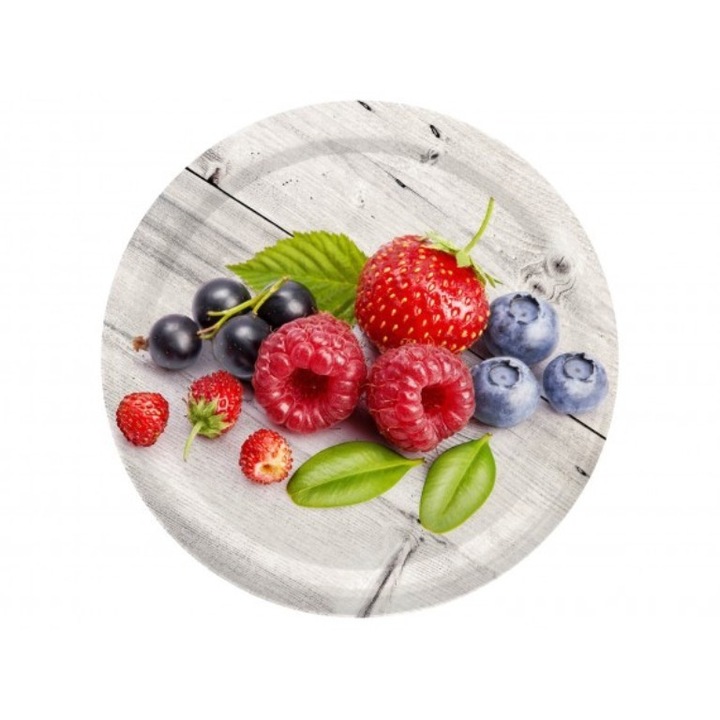 Комплект от 10 капачки за буркани Tragar, Zakretka fi 82-6zaczepowa, многоцветни