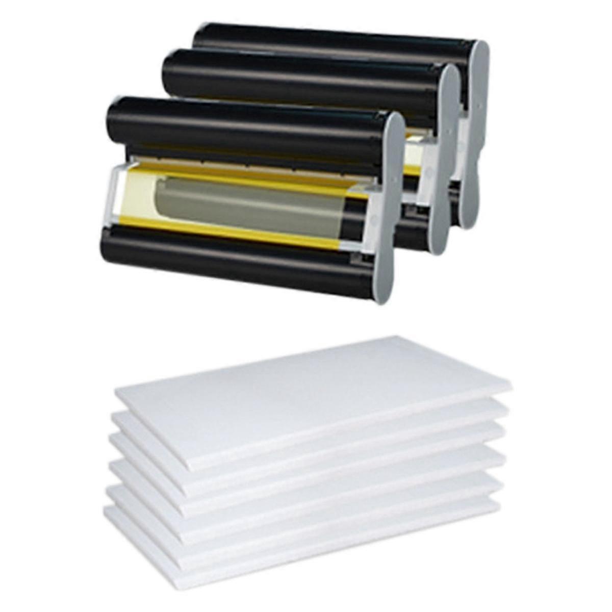 Set cartuse si hartie foto Zeaicos pentru imprimante Canon Selphy