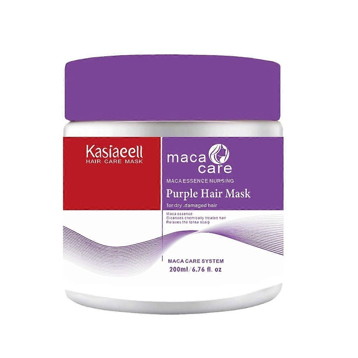 Masca de par cu colagen si ulei de argan, tratament de reparare profunda