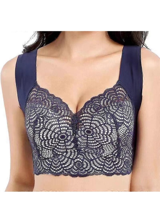 Sutien din Nylon, Albastru