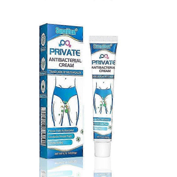 Set 3 tuburi crema anti-mancarime pentru igiena intima barbati, 20g, antibacteriana, fara miros