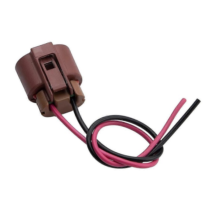 Adaptor conector fir HIR2 pentru becuri faruri, 1x, 12V, compatibil cu Toyota Auris, RAV4, Hilux, Lexus RX300, RX400H, RX450H, multicolor