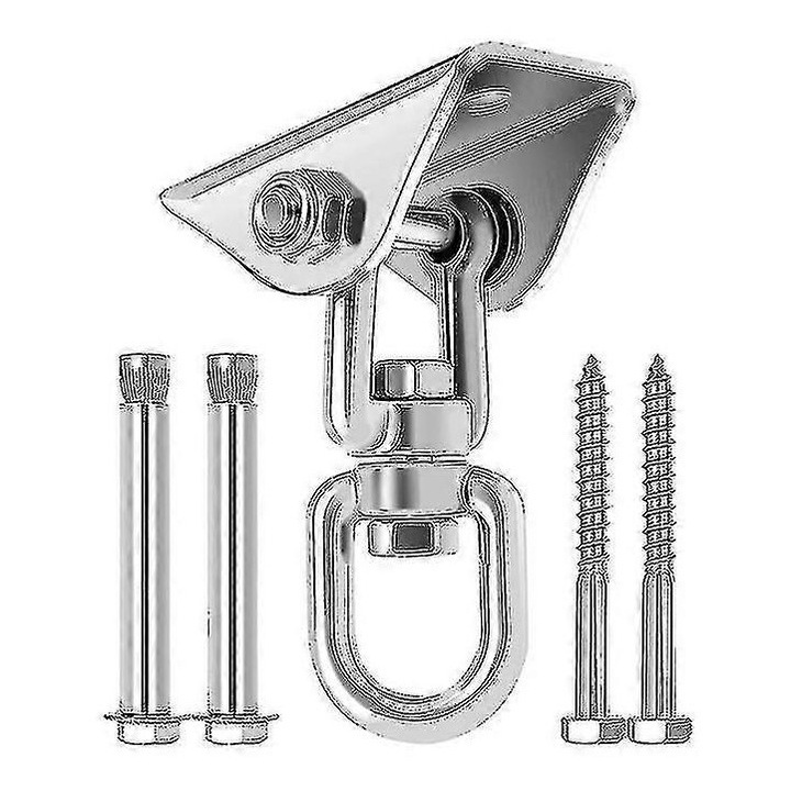 Carlig rotativ din inox 304, capacitate 450kg, 70x40x70mm, pentru leagane
