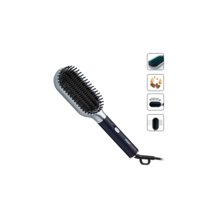 Perie electrica Arzum AR5158, negru, ceramica, 210 grade, utilizare casnica