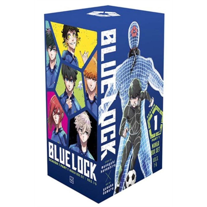 Blue Lock Season 1 Part 1 Manga Box Set - Muneyuki Kaneshiro