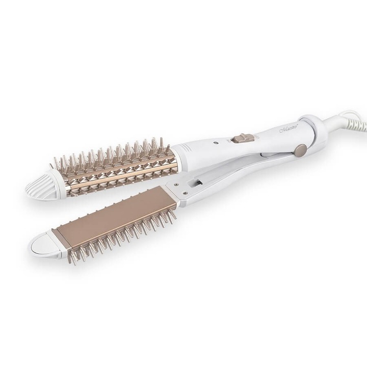 Преса за изправяне на коса 2 в 1 MAESTRO MR-263, 75W, 11x4,5см