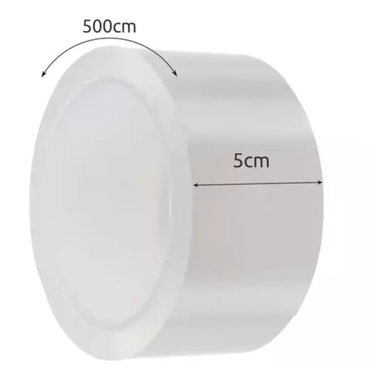 Folie de protectie, autoadeziva, pentru praguri auto, universala, Transparent, 50 mm x 5 m