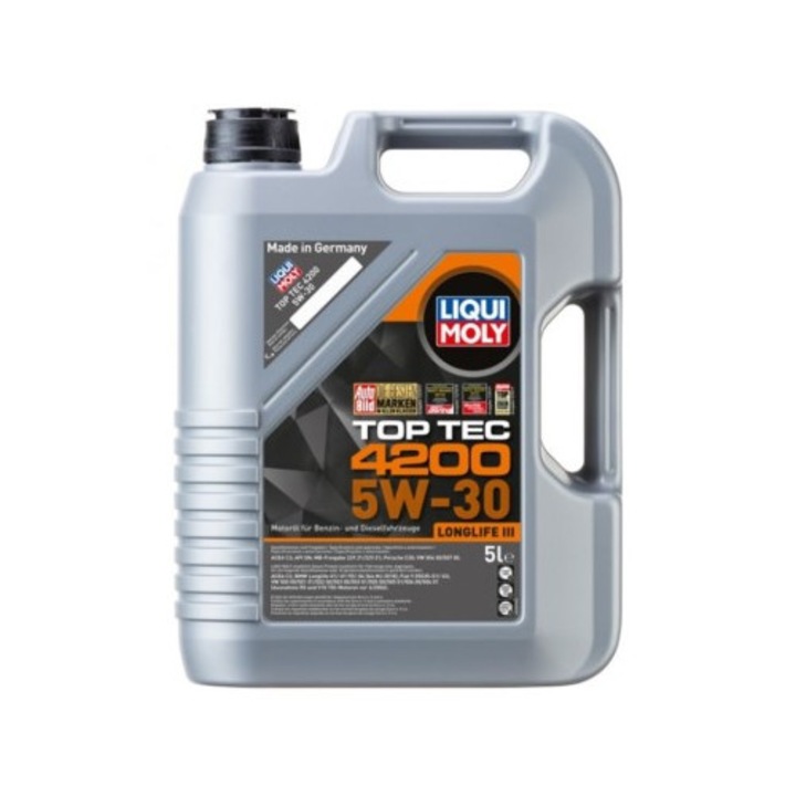 Ulei de motor Liqui Moly Top Tec 4200 5W30, 5L