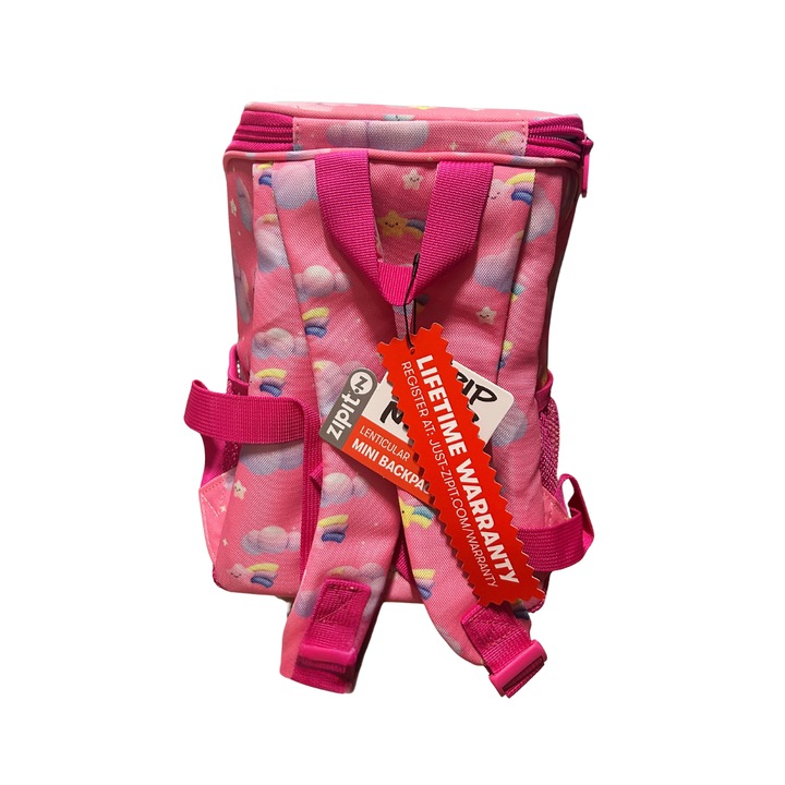 Rucsac Mini Zipit Unicorn Pink Cloud