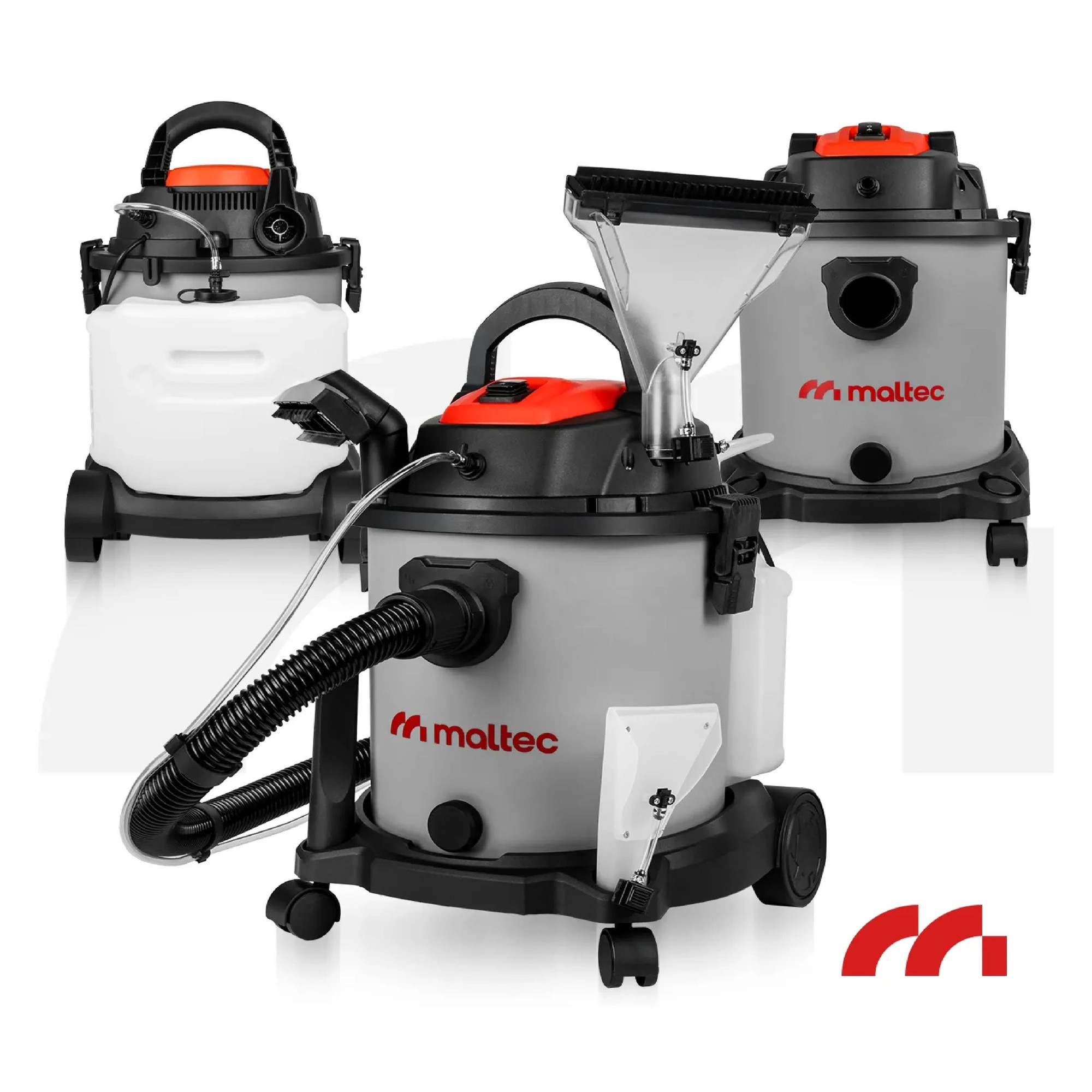 Aspirator pentru tapiterie si covoare MasterWash2200 4 in 1, duza ingusta, 2200 W, MalTec 112707