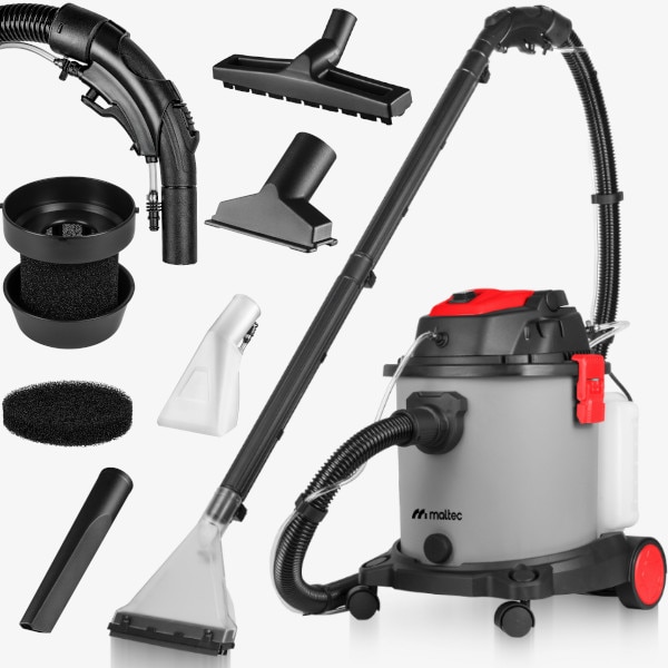 Aspirator pentru tapiterie si covoare MasterWash2200 4 in 1, duza ingusta, 2200 W, MalTec 112707