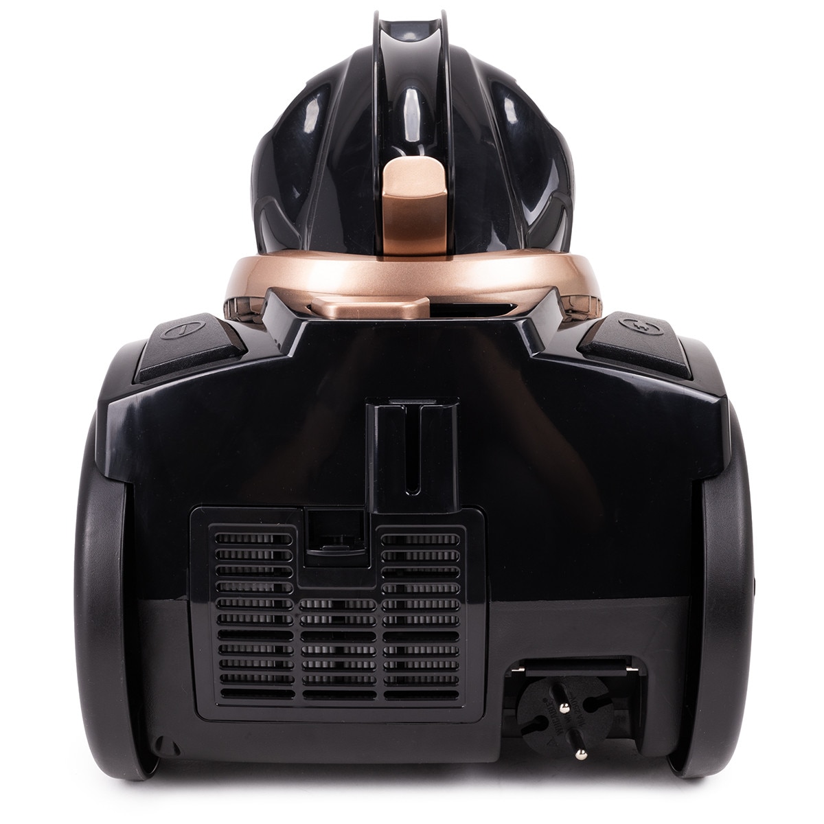 Aspirator cu Fir, Fara Sac KAMILLE, Puterea 800W, Accesorii, Filtru Hepa, Culoare Negru / Auriu