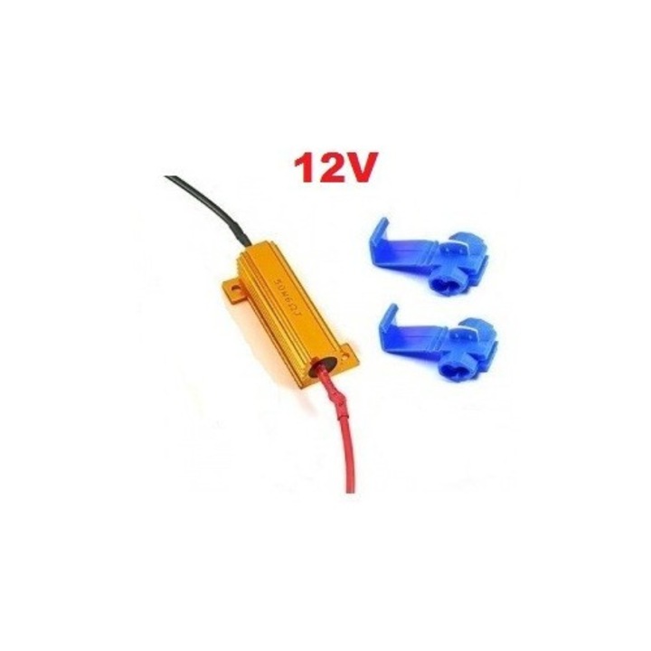 Anulator eroare Rezistor 25W 8 Ohm 12v