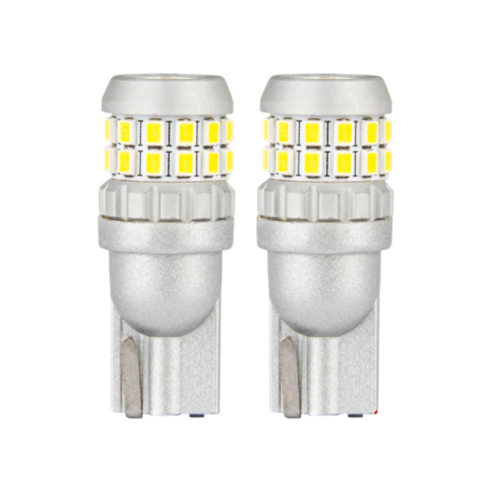 Комплект от 2 LED Auto W5W, T10 Canbus, с 30 smd, 12V/24V