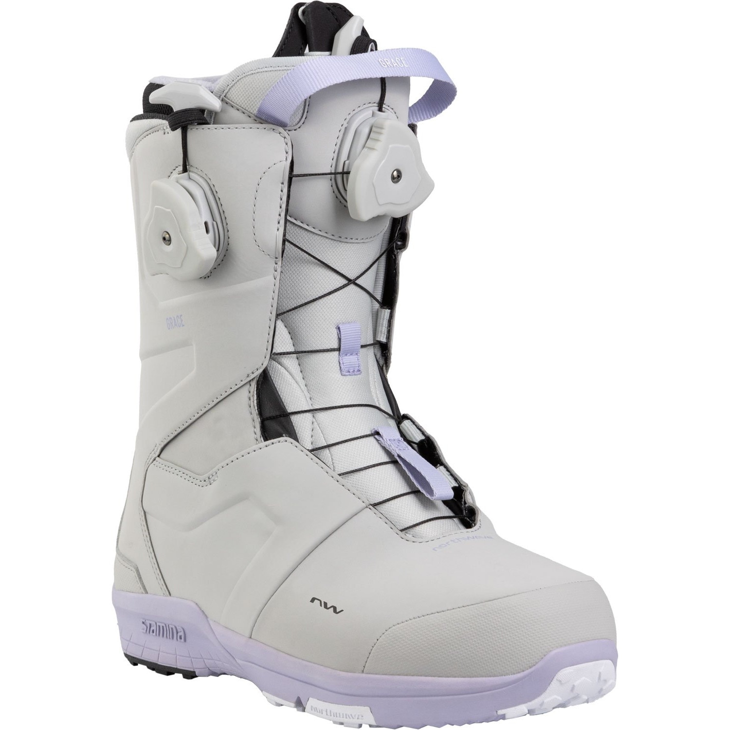 Boots snowboard salomon pearl boa femei, Negru, 25 - eMAG.ro