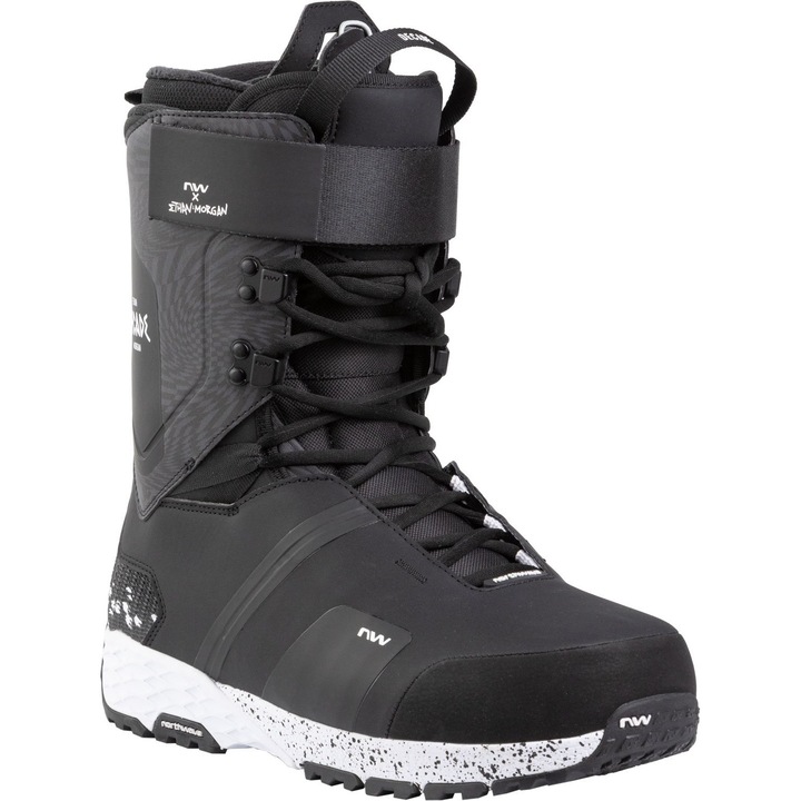 Boots Snowboard NORTHWAVE Decade Pro, Negru/Alb, Barbati, 43.5