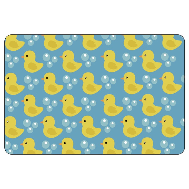 Suport Absorbant Antiderapant pentru Chiuveta, 40x50 cm - Fata din Poliestir, Uscare Rapida, Imprimativ Decorativ 2.5mm Grosime 22922