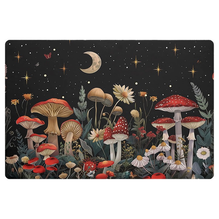 Suport Absorbant Antiderapant pentru Chiuveta, 30x40 cm - Fata din Poliestir, Uscare Rapida, Imprimativ Decorativ 2.5mm Grosime 22434