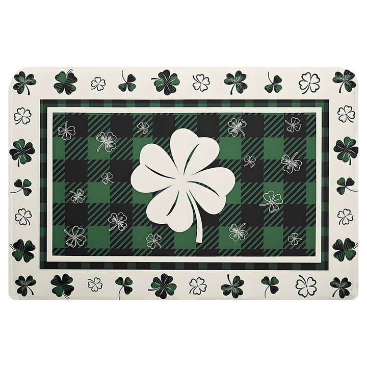 Suport Absorbant Antiderapant pentru Chiuveta, 30x40 cm - Fata din Poliestir, Uscare Rapida, Imprimativ Decorativ 2.5mm Grosime 22472