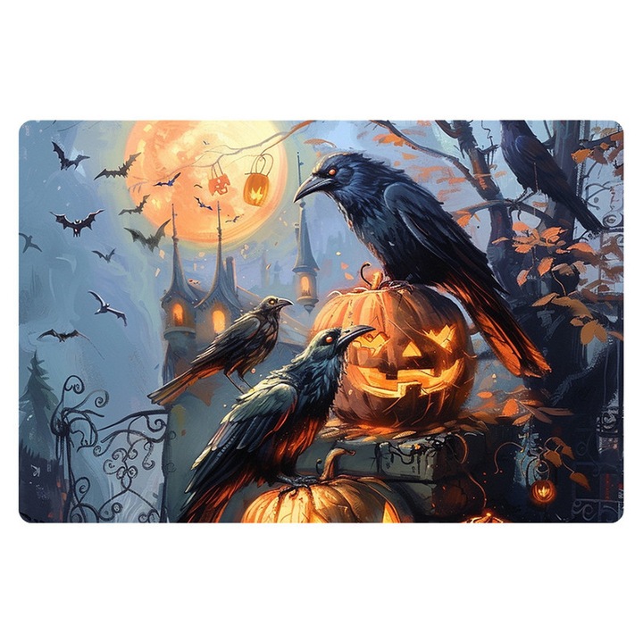 Suport Absorbant Antiderapant pentru Chiuveta, 30x40 cm - Fata din Poliestir, Uscare Rapida, Imprimativ Decorativ 2.5mm Grosime 23271