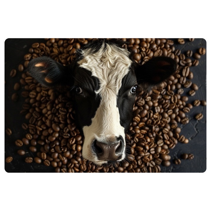 Suport Absorbant Antiderapant pentru Chiuveta, 30x40 cm - Fata din Poliestir, Uscare Rapida, Imprimativ Decorativ 2.5mm Grosime 23219