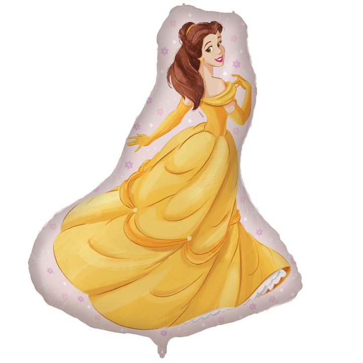 Disney Hercegnők Belle fólia lufi 97x81cm