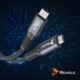 Cablu USB-C Reagle 5m, 20Gbps, 240W, suport 4K, pentru date și încărcare