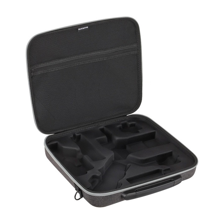 Чанта за носене Sunnylife за спортни камери DJI RS 4 Mini, черна