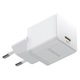 Încărcător de rețea Baseus Palm cu port Type-C, 20W, încărcare rapidă PD 3.0, alb