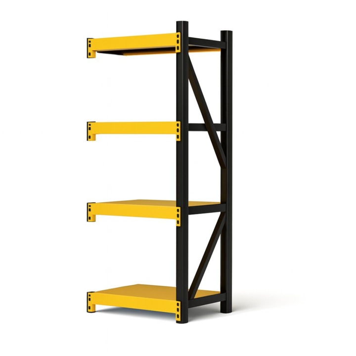 Extensie-Raft profesional de depozitare L1070xl600xH2000, 800 kg