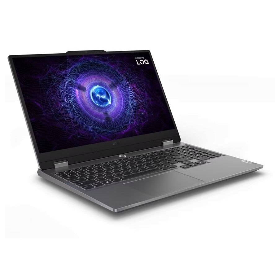 Laptop Lenovo LOQ 15IRX10, 15.6" FHD 1920x1080 IPS 144Hz, Intel Core i5-13450HX 10-core, 48GB DDR5, 2 x 2TB SSD m2 PCIe, NVIDIA GeForce RTX 5060 8GB GDDR7, Windows 11 Home, 2.40 kg Luna Grey