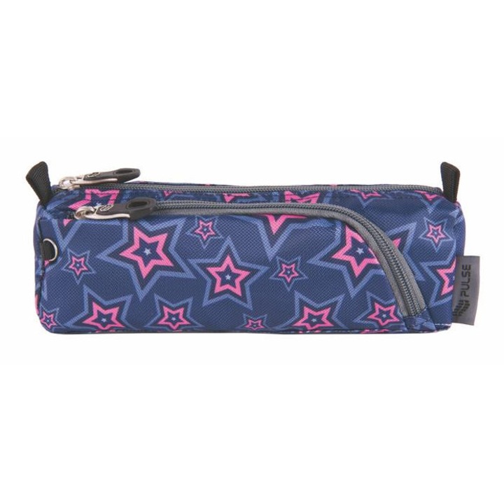 Tolltartó, hengeres, 2 részes, PULSE "Pink Stars"